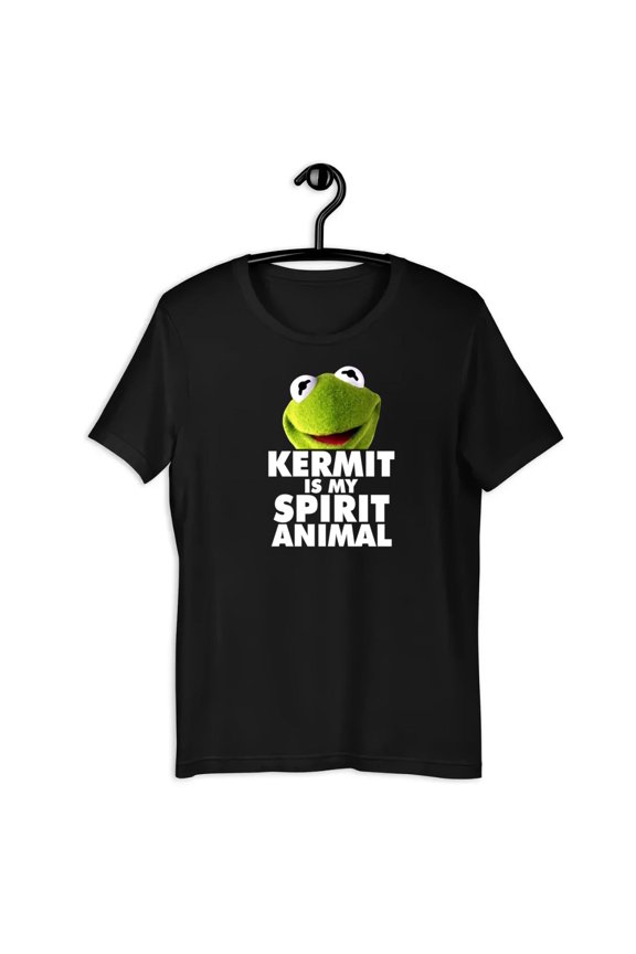 Kermit Frog Is My Spirit Animal Shirt, Family Matching Shirt for Theme Parks, Great for Adventures, Perfect for Excursions-TH2322