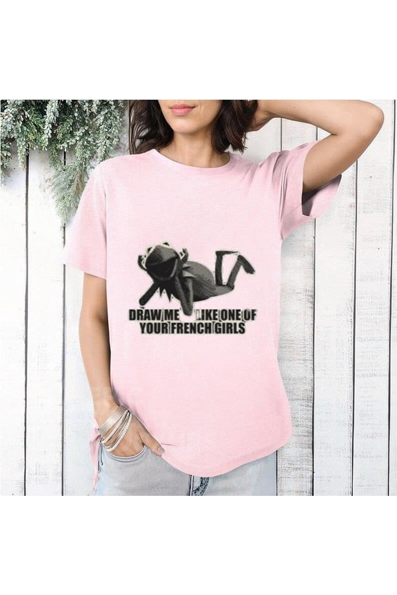 Kermit Meme Funny Frog Muppets Internet Viral Humor Cute T-Shirt, for men & women, up to size 5XL