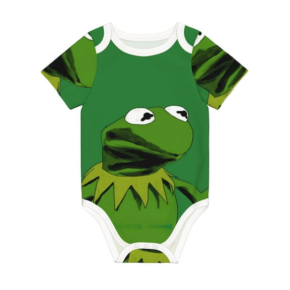 Ke-Rmit The Fro Jumpsuit Newborn Baby Bodysuit Infant Outfit 0-24Months Kids Short Clothes