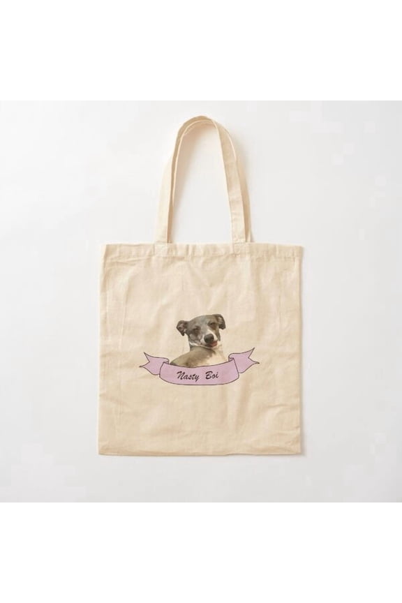 Kermit The Nasty Boi Style 001 Canvas Tote Bags, Reusable Shopping Bag