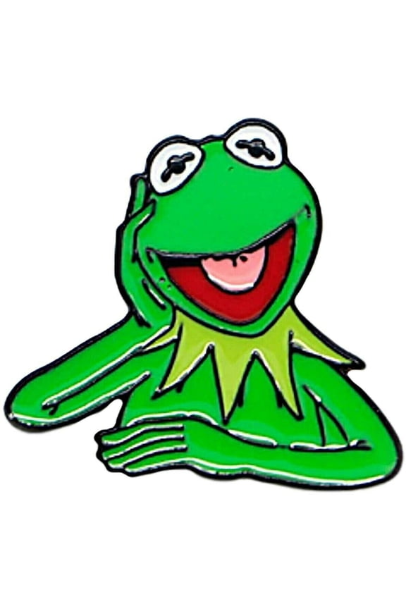 Kermit the Frog 1 Inch Tall Enamel Metal Pin
