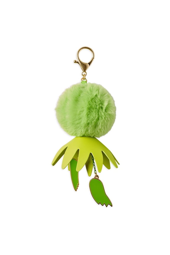 Kermit the Frog Muppets Fuzzy Pom Pom Flair Bag Charm Jewelry
