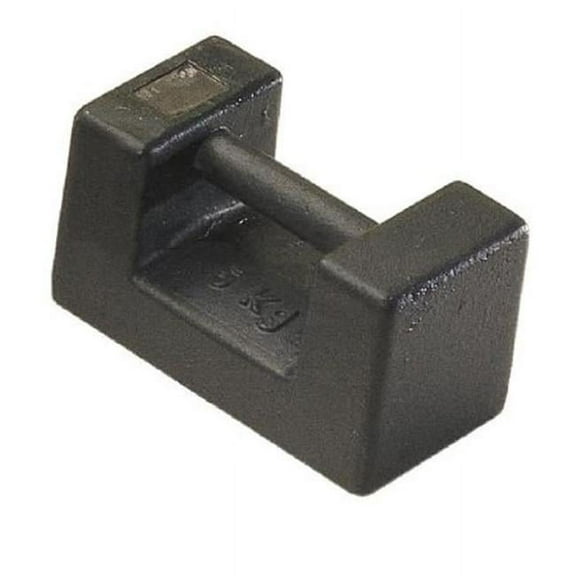 Kern 366-86 5 kg M3 Class Rectangular Test Weight with Lacquered Cast Iron