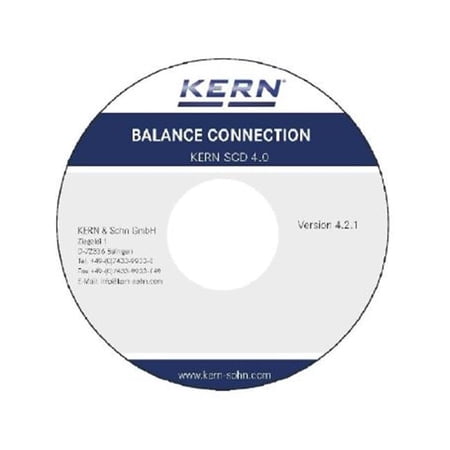 Kern SCD-4.0 Software Balance Connection 4 for DVD