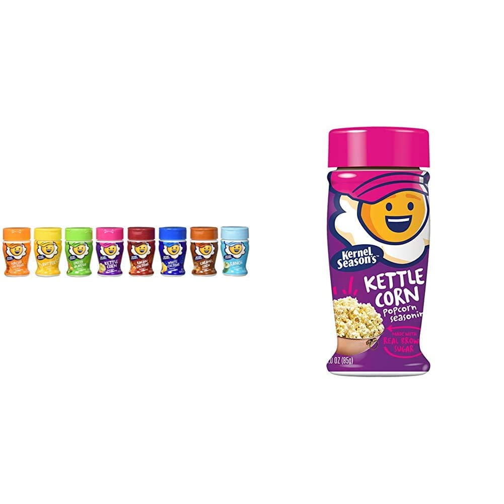 Kernel Season,S Popcorn Seasoning Mini Jars Variety Pack, 0.9 Ounce