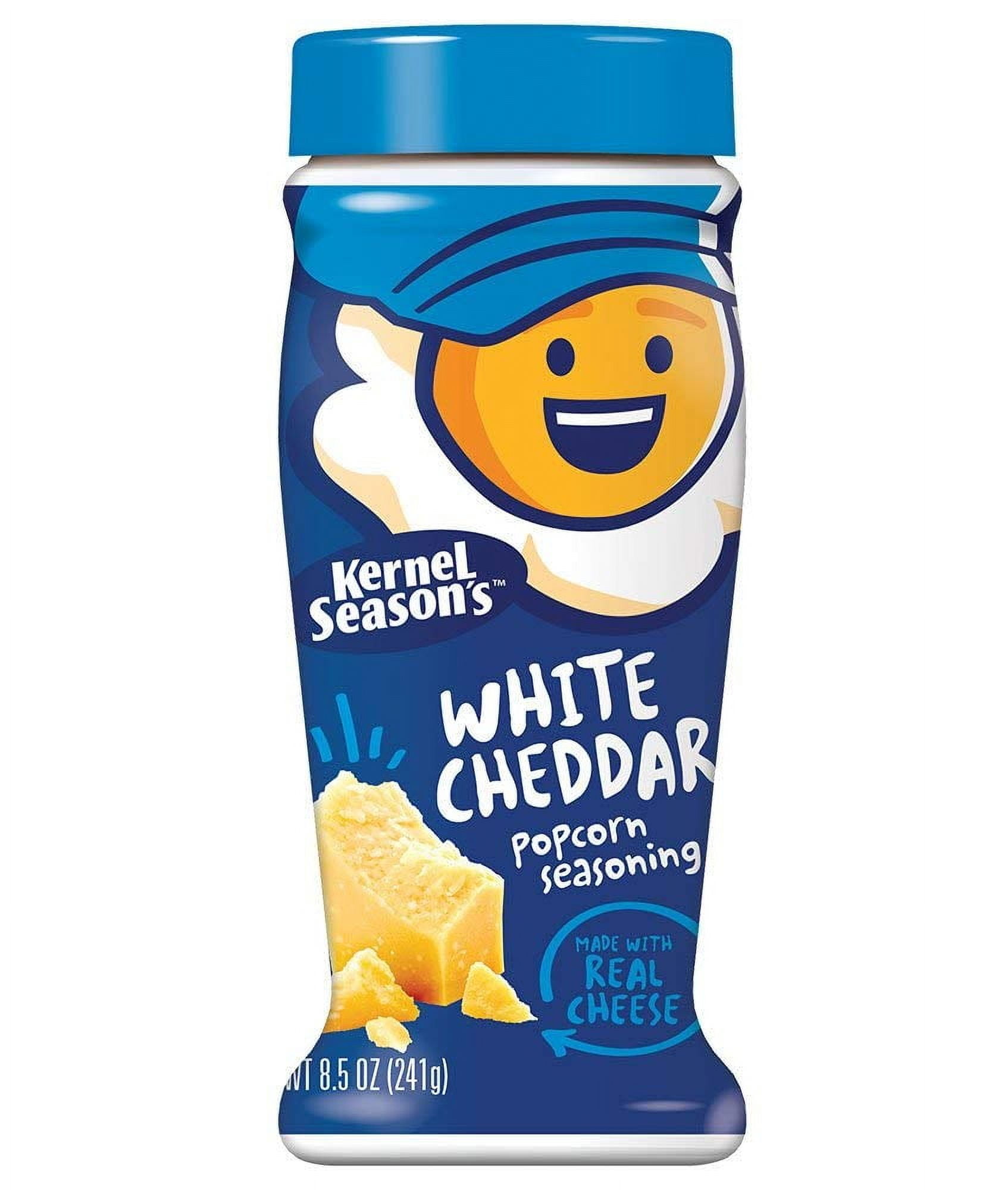 Kernel Season's Popcorn Seasoning, AKF18 White Cheddar, 8.5 Ounce (Pack of 2)