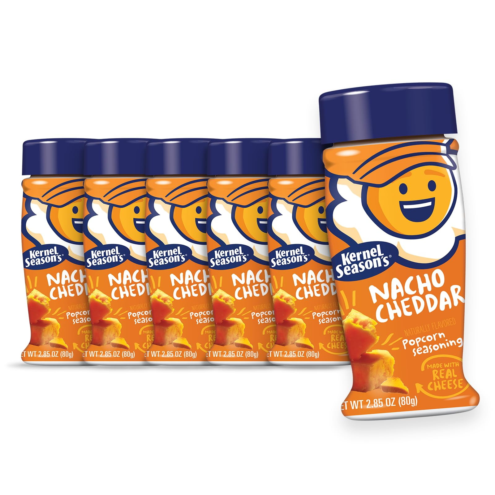 Kernel Season's Popcorn Seasoning, DPF11Nacho Cheddar, 2.85 Ounce (Pack of 6)