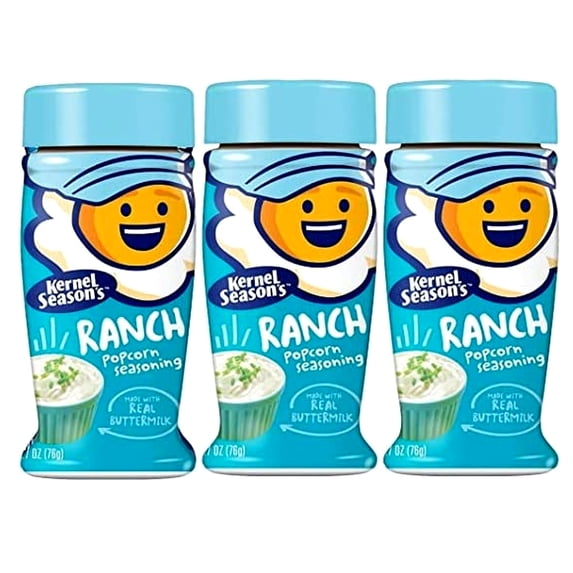 Kernel Season's Popcorn Seasoning, Ranch 2.85 Ounce - Pack of 3