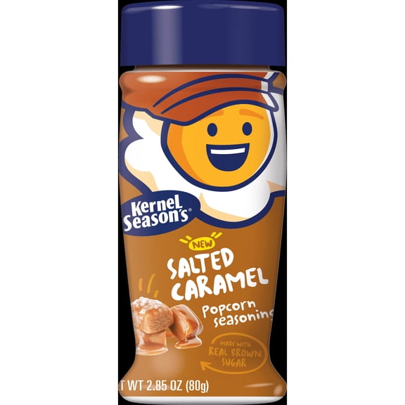 Kernel Season's Salted Caramel Popcorn Seasoning, Regular 2.85oz Bottle..