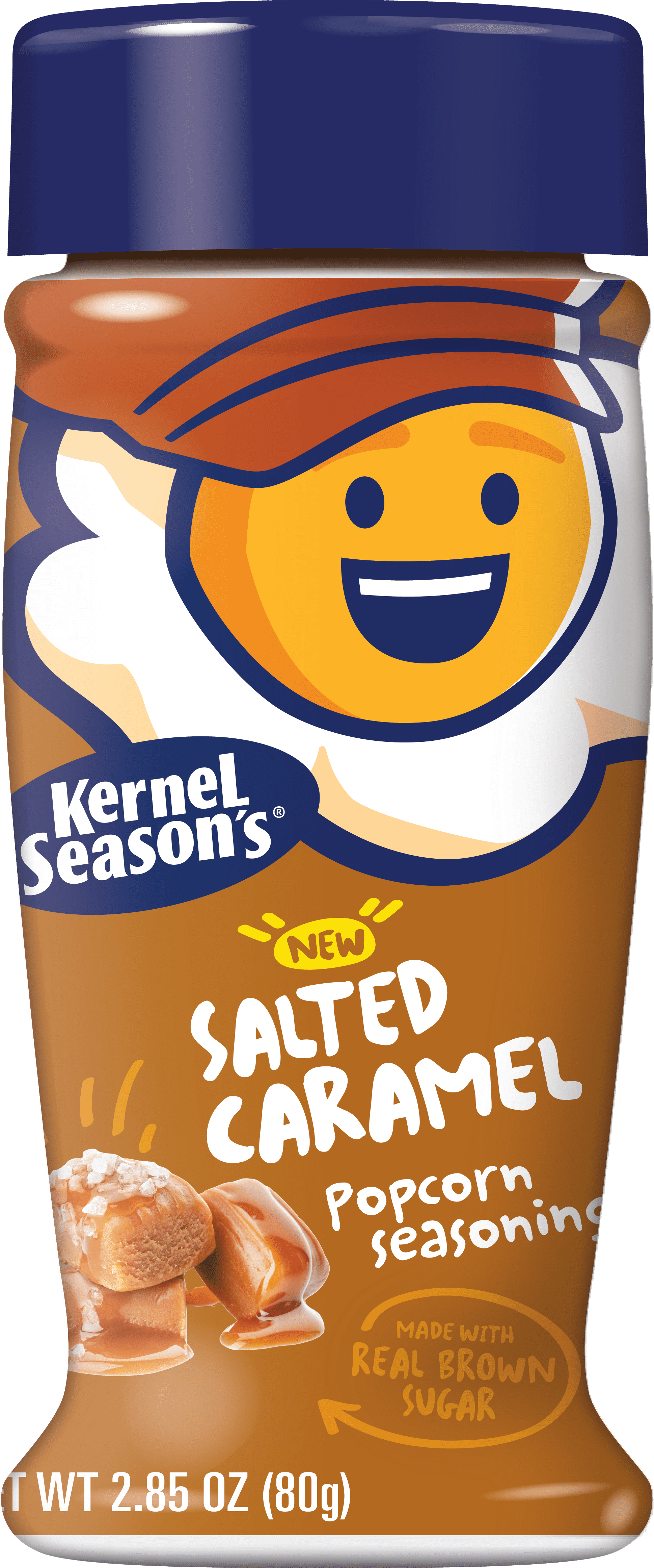 Kernel Season's Salted Caramel Popcorn Seasoning, Regular 2.85oz bottle