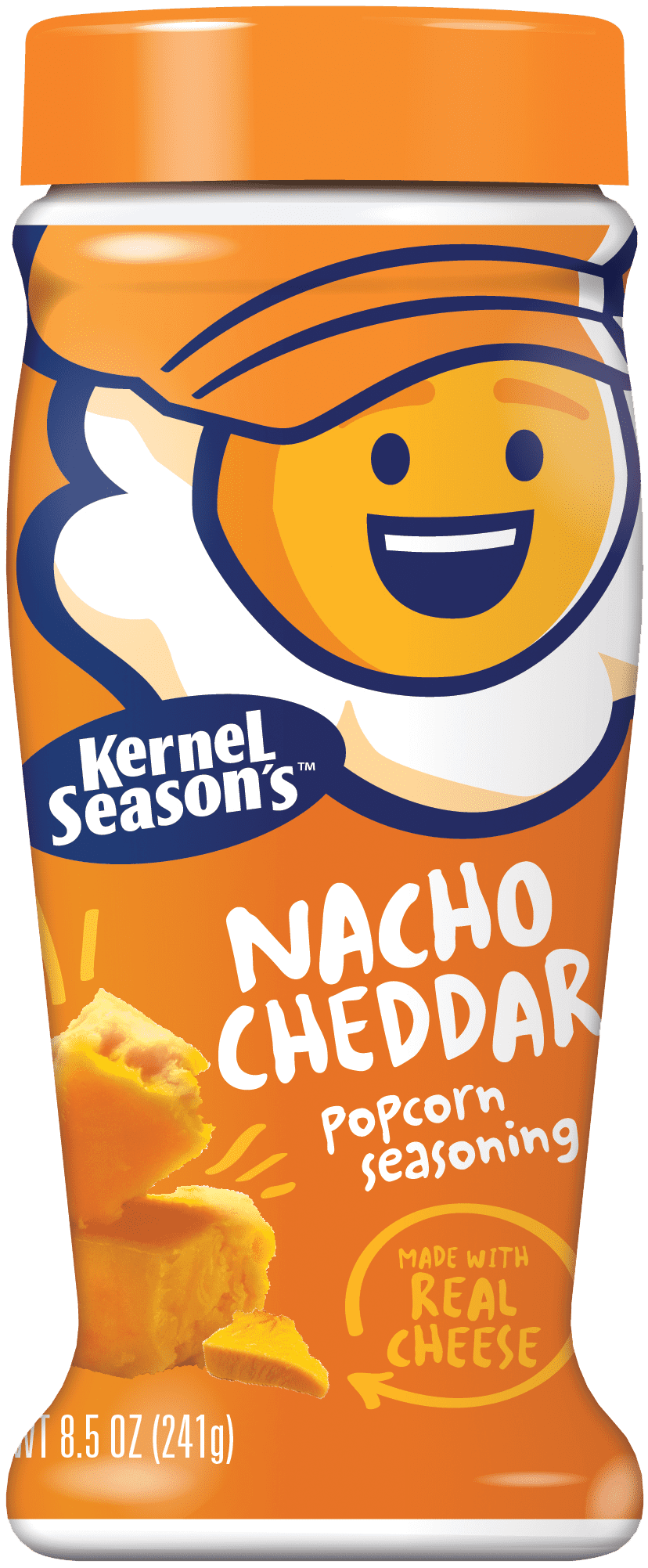 Kernel Seasons Jumbo Nacho Cheddar Gourmet Popcorn Seasoning 8.5 oz Shaker