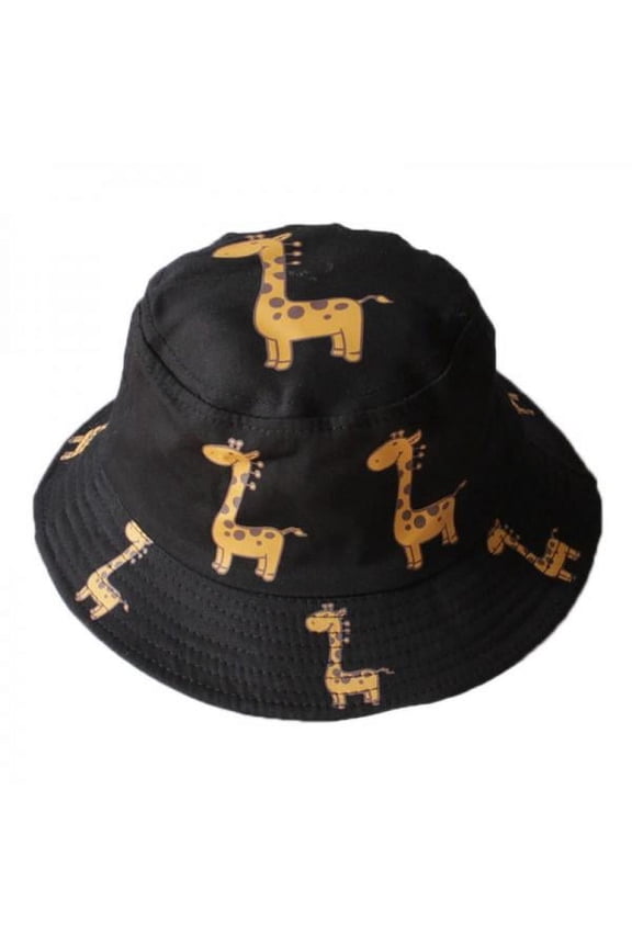 Baby Sun Hat Summer Beach UPF 50+ Sun Protection Baby Boy Cartoon Animal Print Hats Toddler Sun Hats Cap for Baby Girl Kid Bucket Hat