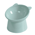 thumbnail image 1 of Kernelly Raised Cat Bowl for Dry Wet Cat Food, Elevated Pet Bowl Cat Dish, Protect Cat's Spine, Stress Free, Slanted Design for Cat Easy Eating, 1 of 11