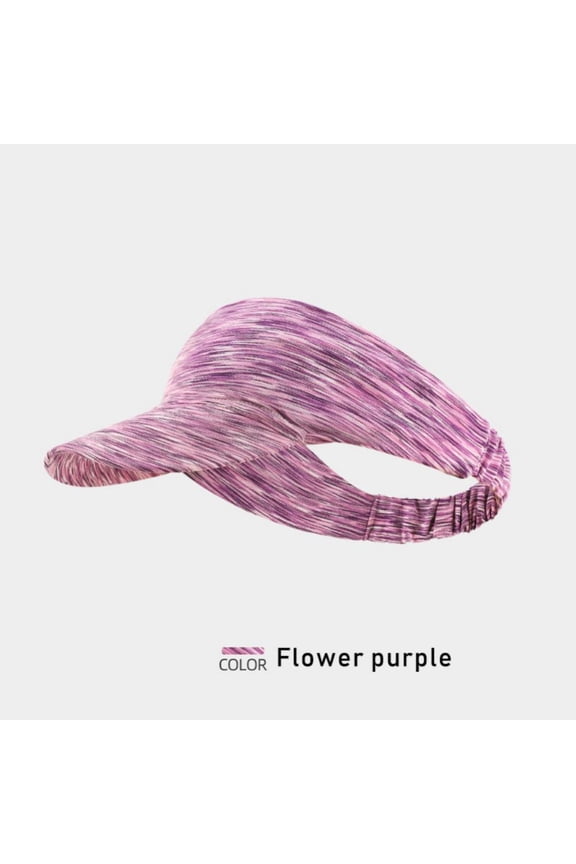 Sports Sun Visor Hats Tie Dye Adjustable Sun Caps for Women