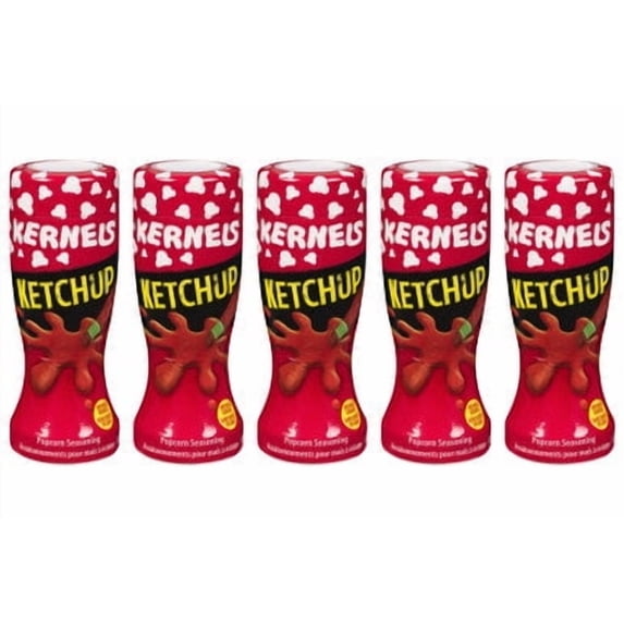 Kernels Kernels Ketchup Popcorn Seasoning, 125g (5 Pack) - Walmart.com