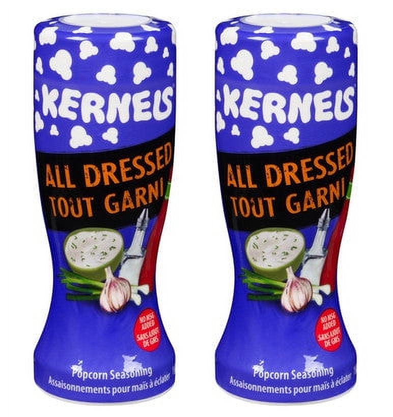 Kernels All Dressed Popcorn Seasoning Flavor Salt, 110g, 2 Pack ...