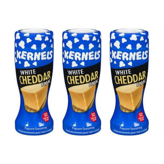 Kernels Popcorn Seasoning White Cheddar 110g/3.9 oz., (3pk) (Canadian)