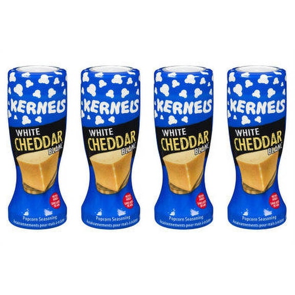 Kernels Popcorn Seasoning White Cheddar 110g/3.9 oz., (4pk)