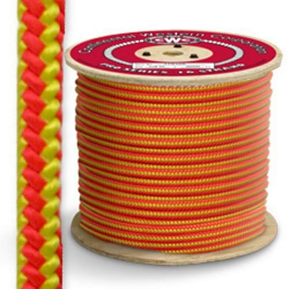 Kernmantle Arborist Rope - 1/2" x 600 ft., Neon Orange & Yellow
