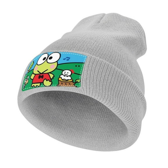 Kero Kero Keroppi Fashion Knitted Cap Unisex Outdoors Hip Hop Knit Caps Comfortable Warm Winter Hats