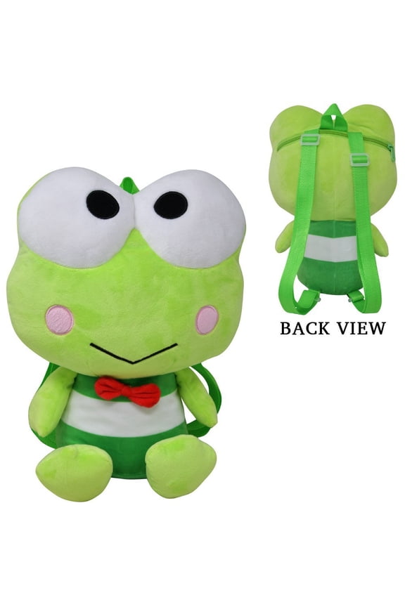 Keroppi 14 Plush Backpack