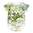 thumbnail image 1 of Keroppi Baby Bodysuit Boy Girl Clothes Soft Newborn Infant Outfit Short Sleeve Romper, 1 of 8