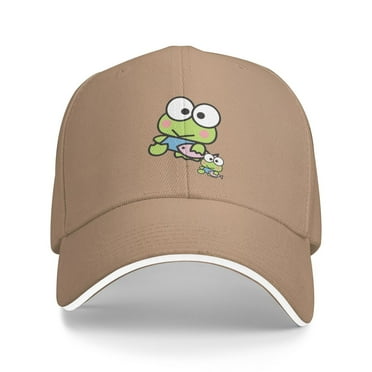 Keroppi Baseball Cap Men Women Fashion Classic Adjustable Plain Hat Natural