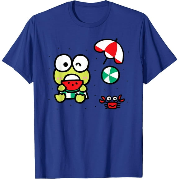 Keroppi Beach Summer Watermelon DTG Print Unisex T-Shirt