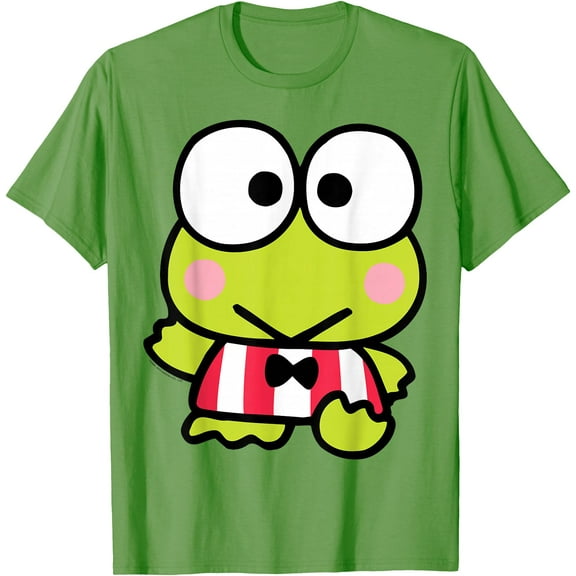 Keroppi Front Hello Greeting Cute DTG Print Unisex T-Shirt