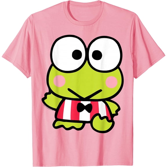 Keroppi Front Hello Greeting Cute DTG Print Unisex T-Shirt