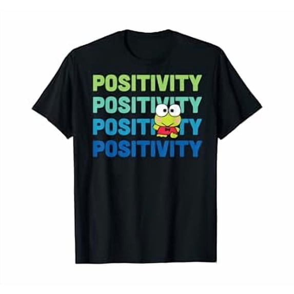 Keroppi Positivity Cute Character T-Shirt