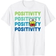 thumbnail image 1 of Keroppi Positivity Cute DTG Print Unisex T-Shirt,White Color,Size YS, 1 of 5