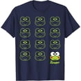 thumbnail image 1 of Keroppi Real One DTG Print Unisex T-Shirt,Navy Color,Size YL, 1 of 5