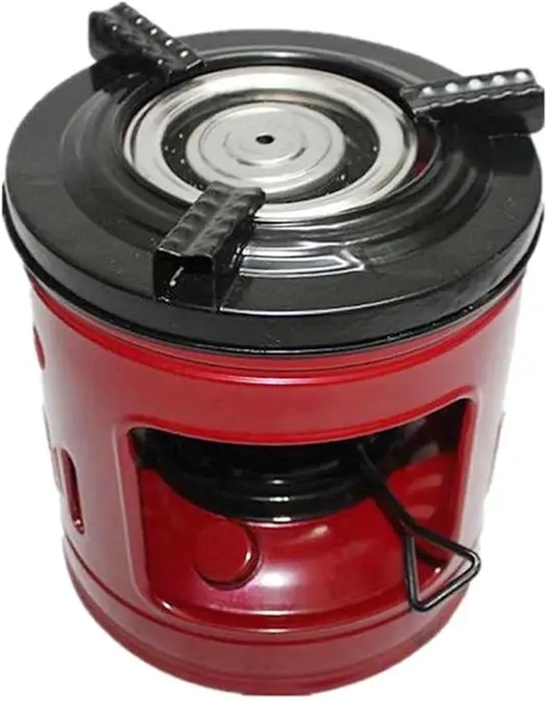 Kerosene Heater, 2pc Windproof Camping Stove Kerosene Mini Portable Outdoor Travel Picnic Cookware BBQ Barbecue Cooking Burner,for Indoor Camping Garage