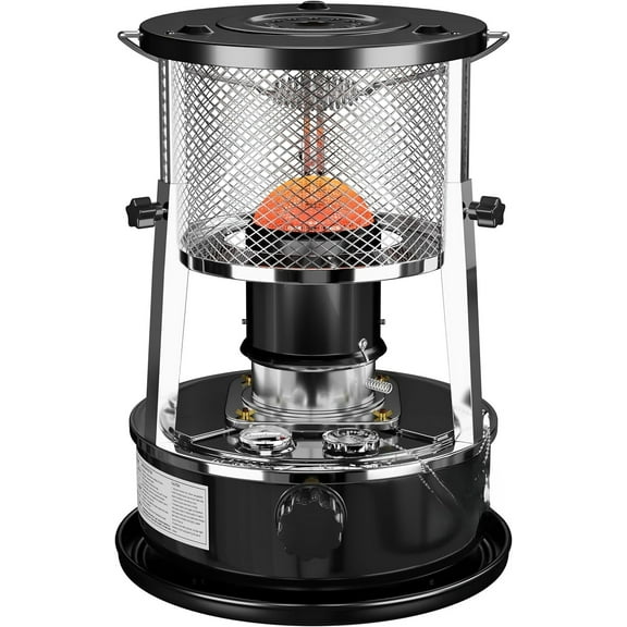 Kerosene Heater, Kerosene Heaters for Indoor Use, Portable Non Electric Stove for Camping, Outdoor, Home, Cooking, Garage, Emergency Oil Heater
