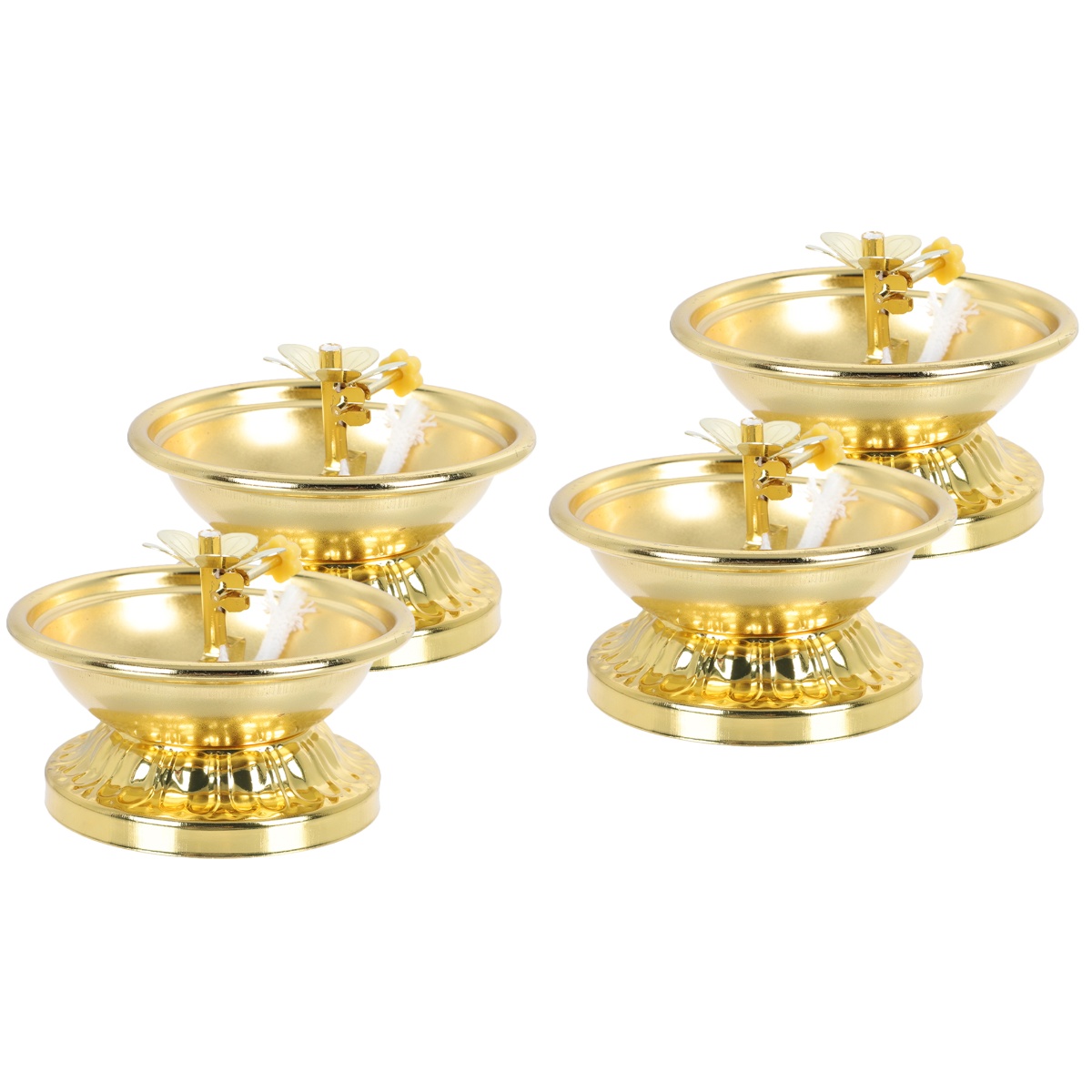 Kerosene Light Old Oil Lamp Ghee Holder Temple Decor Butter Dimmable