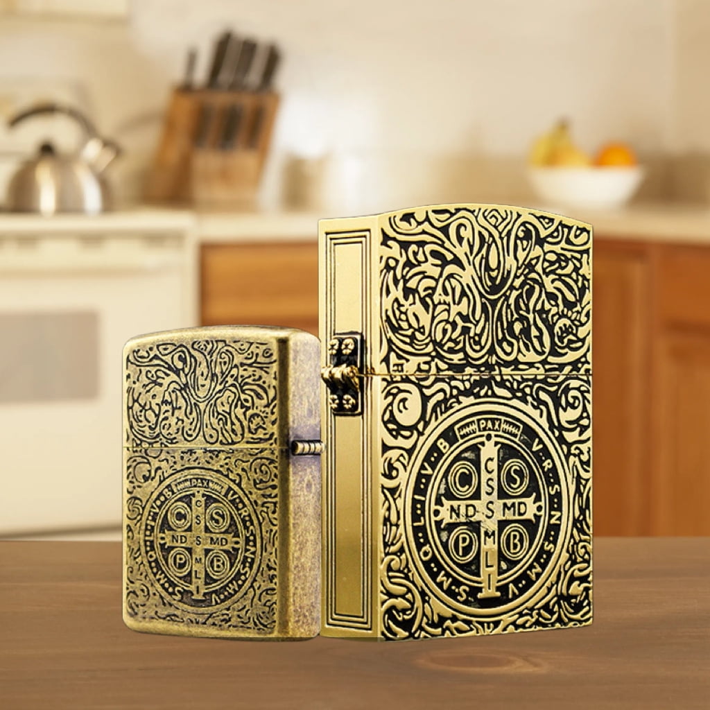Kerosene Lighter 1:1 Large Constantine Heavy Machine Men’s Gift Wholesale,铬黑
