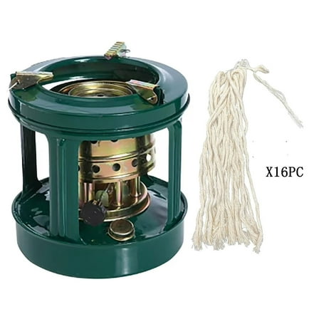 Kerosene Stove, 8/16Wicks Portable Camping Stove Burner with Heater, Efficient Camping Picnic Stove for Backpacking, Hiking, Picnic, Camping, Lightweight Stove Outdoor
