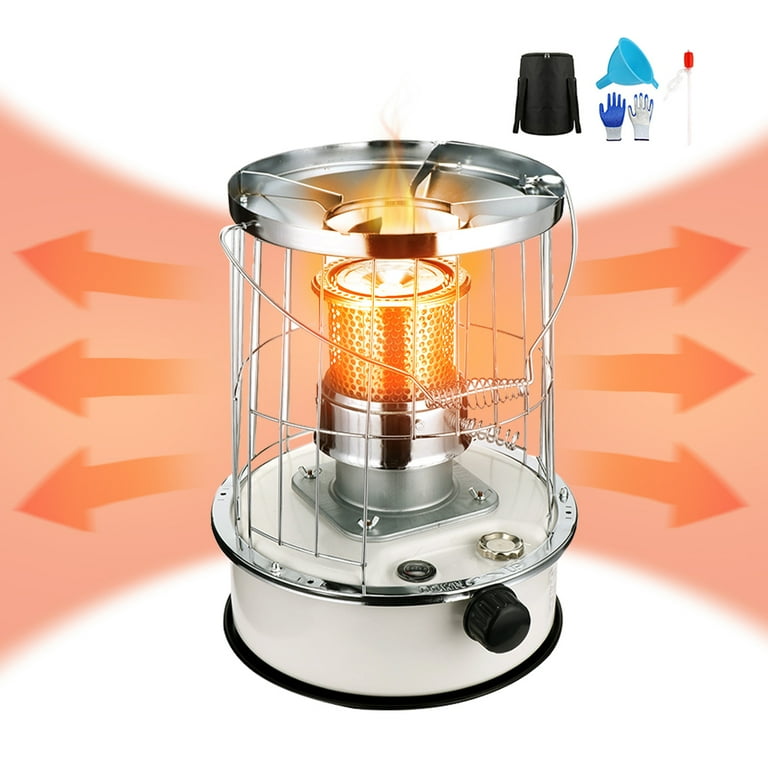 Portable Kerosene Heaters,Emergency Heater for Power Outage,Stainless Steel  Oil Heater,Energy Saving Non Electric Heaters,Suitable for Outdoor Camping