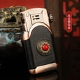 thumbnail image 1 of Kerosene lighter, Top Metal Pocket Lighter Daily Use, Sold Without Fuel.,SKU01017-红古铜拉丝, 1 of 8
