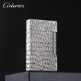 thumbnail image 1 of Kerosene lighter, Top Metal Pocket Lighter Daily Use, Sold Without Fuel.,SKU00819-小坑银色, 1 of 9