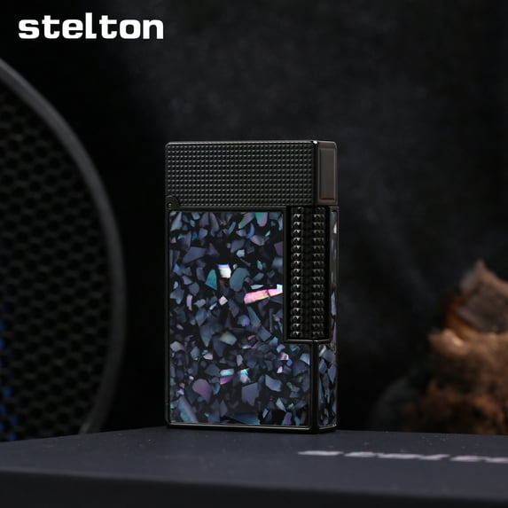 Kerosene lighter, Top Metal Pocket Lighter Daily Use, Sold Without Fuel.,SKU00927-五彩斑斓黑