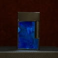 thumbnail image 1 of Kerosene lighter, Top Metal Pocket Lighter Daily Use, Sold Without Fuel.,SKU00958-黑色蓝贝-四面, 1 of 19