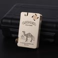 thumbnail image 1 of Kerosene lighter, Top Metal Pocket Lighter Daily Use, Sold Without Fuel.,SKU00902-骆驼, 1 of 13