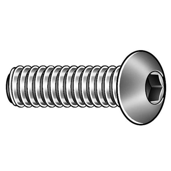 Kerr Lakeside SHCS,Alloy Steel,1/4"-28,5/8in L,PK100 25F62KBC
