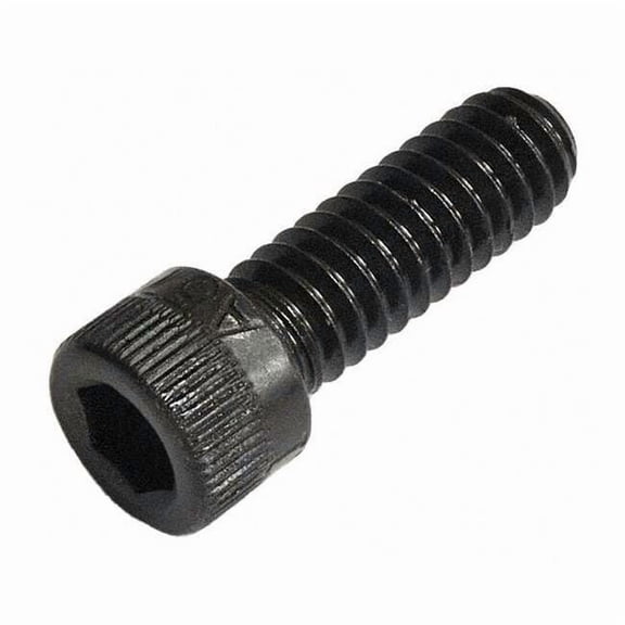 #10-24 Socket Head Cap Screw, Socket, Black Oxide Alloy Steel, 3/4 in Length, 100 PK