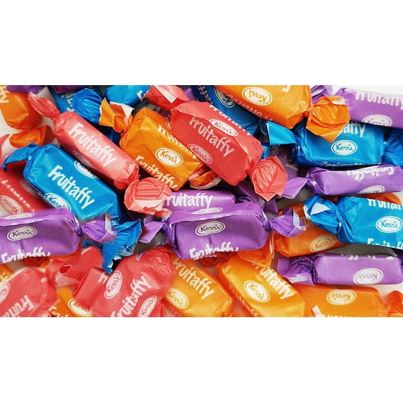 Kerr's Bulk Assorted Fruit Taffy Candy, 5kg/11 lbs.