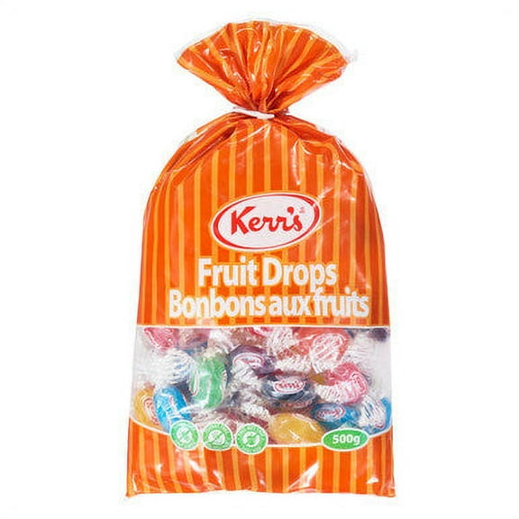 Kerr's Fruit Drops Various Flavours, 500g/17.6 oz