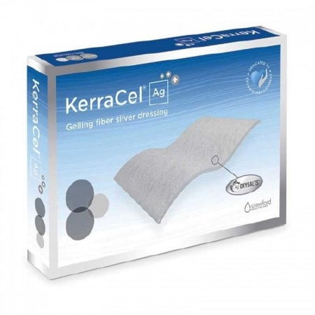 KerraCel Ag Silver Dressing, .75 Inch x 18 Inches, Ribbon Sterile, 5 Count