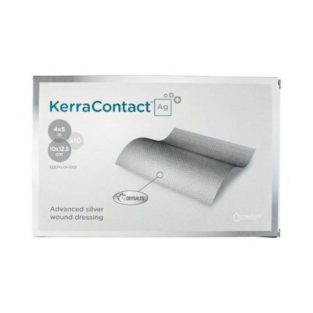 KerraContact Ag Silver Dressing, 4 Inches x 5 Inches, Sterile, 10 Count